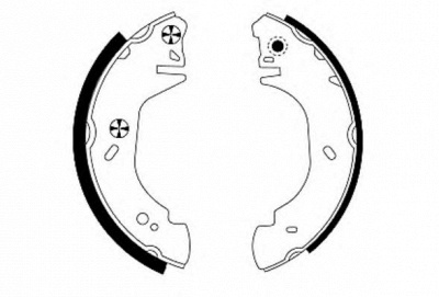 HELLA PAGID 8db355003201 -  Комплект тормозных колодок